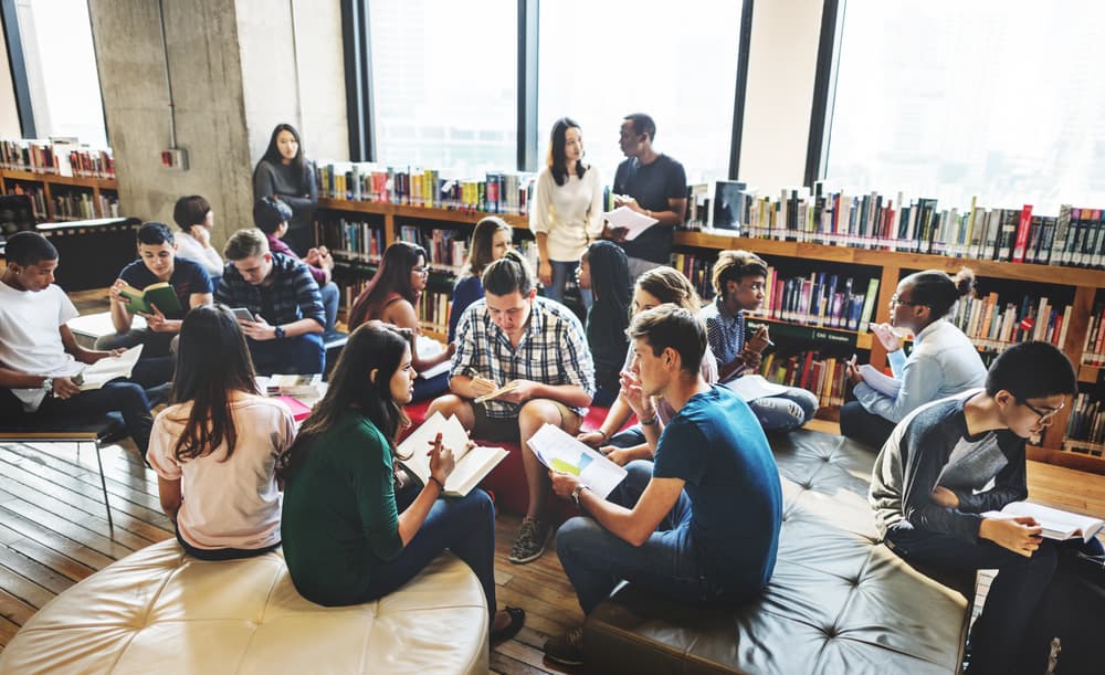 Group Of People Talking